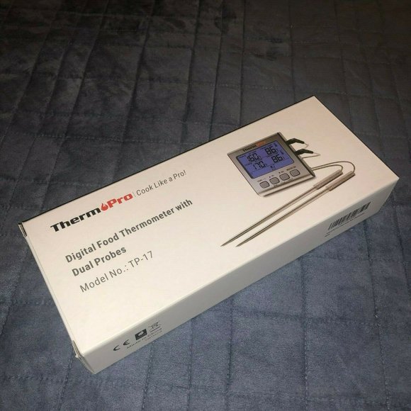 ThermoPro Meat Thermometer Dual Probe Digital Cook - Picture 7 of 9